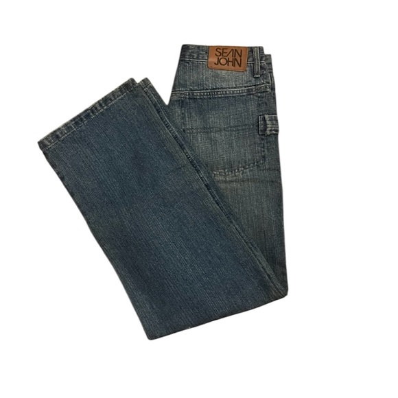 Sean John Men’s Jeans Size 30 Aspen Style HJ52832 100% Cotton Dark Wash - Picture 1 of 11